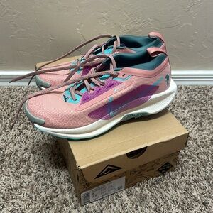 Nike Pink and Teal Athletic Shoes